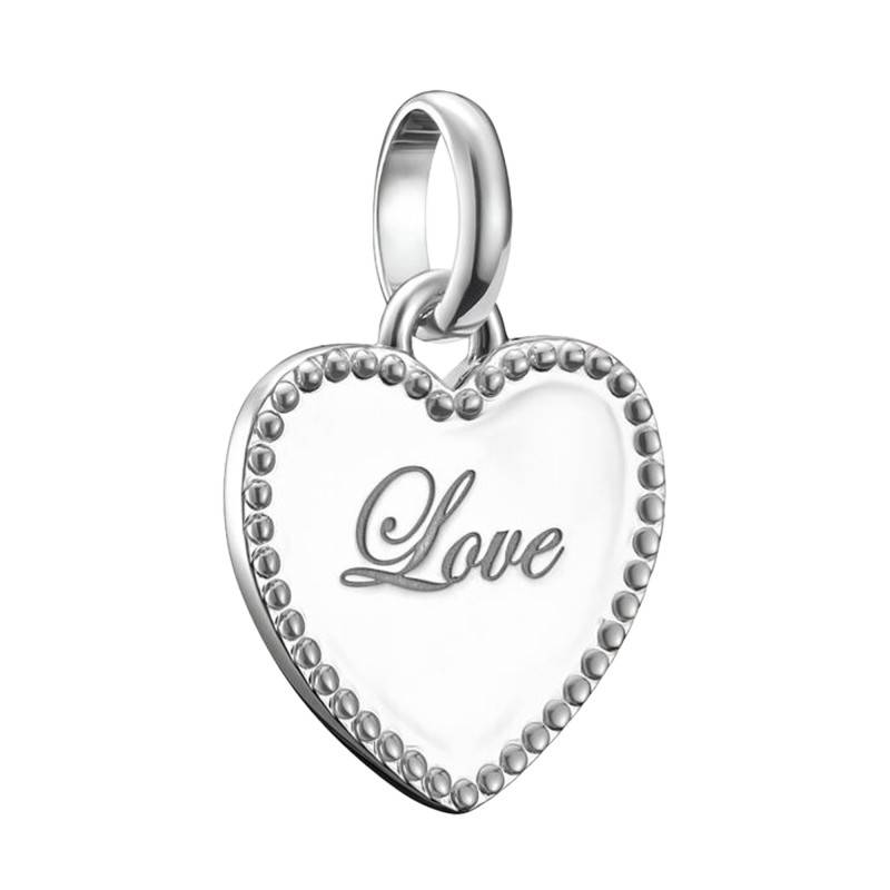 925 Silver Love Heart Charm Pendant - CC1269-001-21 - Thomas Sabo