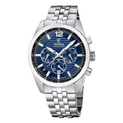 Timeless Chronograph Watch F20742/4 - Festina