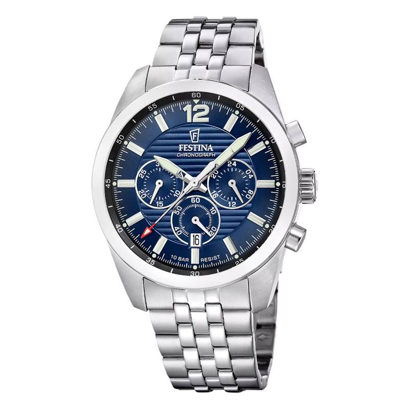 Timeless Chronograph Watch F20742/4 - Festina