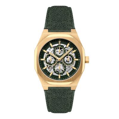 Discovery Drake Triple Calendar Skeleton Automatic Spruce Haven Watch ES-8308-03 - Thomas Earnshaw