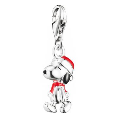Pendentif Charm Snoopy Noel en Argent 925 - 2227-664-10 - Thomas Sabo