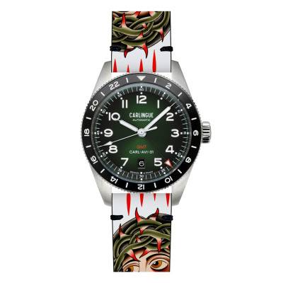 Montre Aviation 01 Il Cristo Tattoo - Carlingue