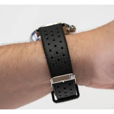 Black Licorice Tropic Watch Strap - Gustave & Cie