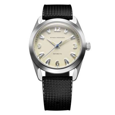 Antarctic 38mm Eggshell Beige Luminova Watch 32080A - Nivada Grenchen