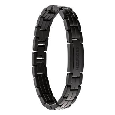 Black Steel Parker Bracelet, Length 19 cm - 2790667 - Tommy Hilfiger