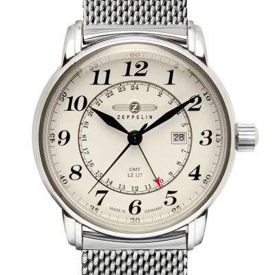 Montre LZ127 Graf Zeppelin GMT Second Time Zone 7642M-5 - Zeppelin
