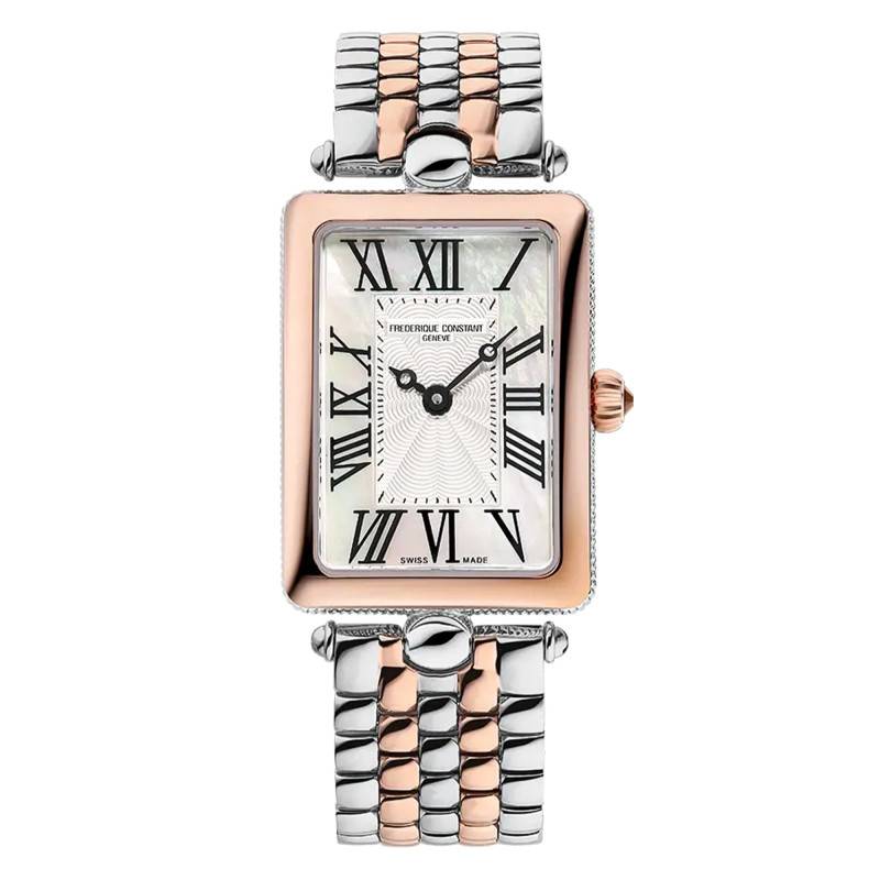 Montre Classics Art Déco Carrée FC-200MPW2AC2B - Frédérique Constant