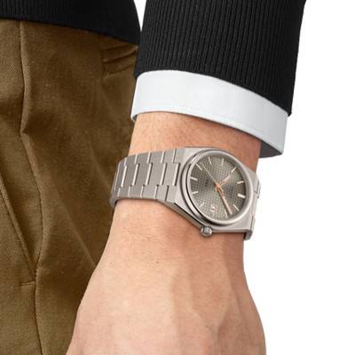Titanium PRX Powermatic 80 Watch 38mm T1378074406100 - Tissot
