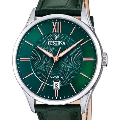 Montre Homme Classics F20426/7 Vert - Festina