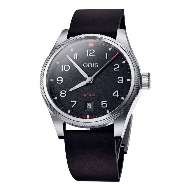 ProPilot Date Black Watch 01 733 7805 4164-07 6 20 14LC - Oris