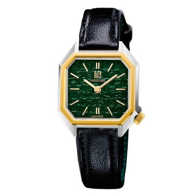 Montre Lady Mansart Electrique Tweed Emerald - March LAB