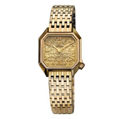 Montre Lady Mansart Electrique Tweed Gold - March LAB