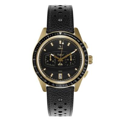 Rallygraf Meca-Quartz Classic Racing School Watch YMHF1585-AA - Yema