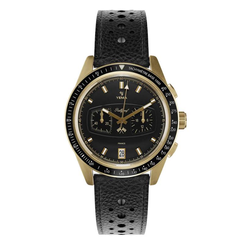 Rallygraf Meca-Quartz Classic Racing School Watch YMHF1585-AA - Yema