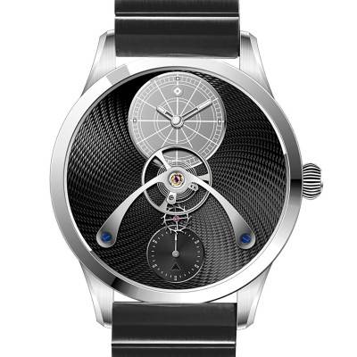 Montre Neoma Star Nero Black Corner x Omnis - Acier - Black Corner