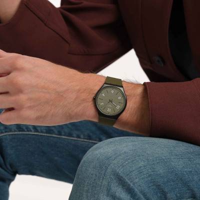 Montre Hint Of Pine SS07B115 - Swatch