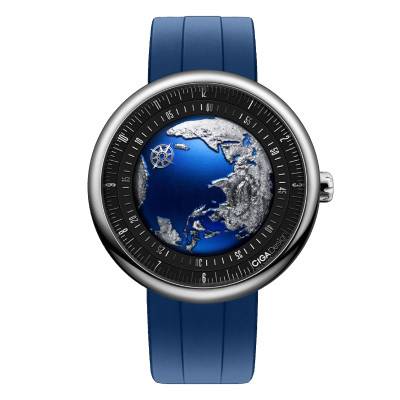 Watch Série U - Blue Planet II 43 mm - Stainless Steel U038-SU01-6U - Ciga Design