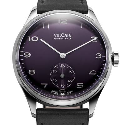 Grand Prix Small Second Purple Watch - Vulcain