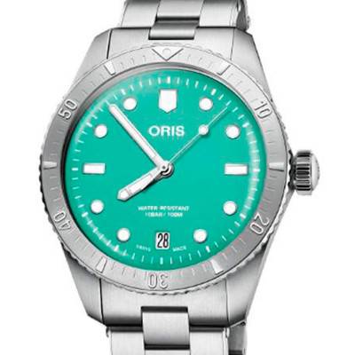Montre Divers Sixty Five Cotton Candy Vert 01 733 7771 4057-07 - Oris