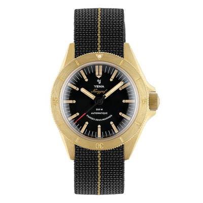 Montre Navygraf Bronze Parachute Marine Nationale YNAVZ22FSM-AAS - Yema