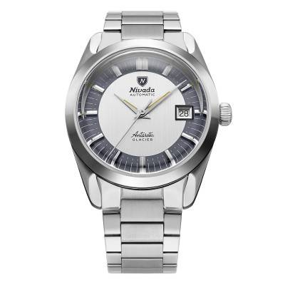 Antarctic Glacier 38mm Automatic Watch - Nivada Grenchen