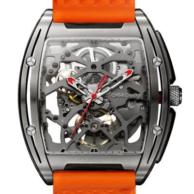 Z Series - Edge - Titanium Orange Watch Z031-TT01-W5OG - Ciga Design