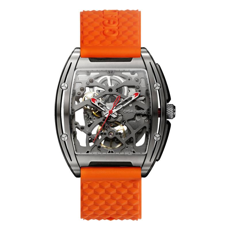 Montre Série Z - Edge - Titanium Orange Z031-TT01-W5OG - Ciga Design