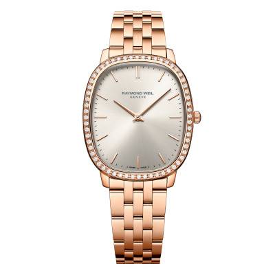 Toccata Heritage Silver Dial Watch 31 x 36 mm 5280-P5S-64001 - Raymond Weil