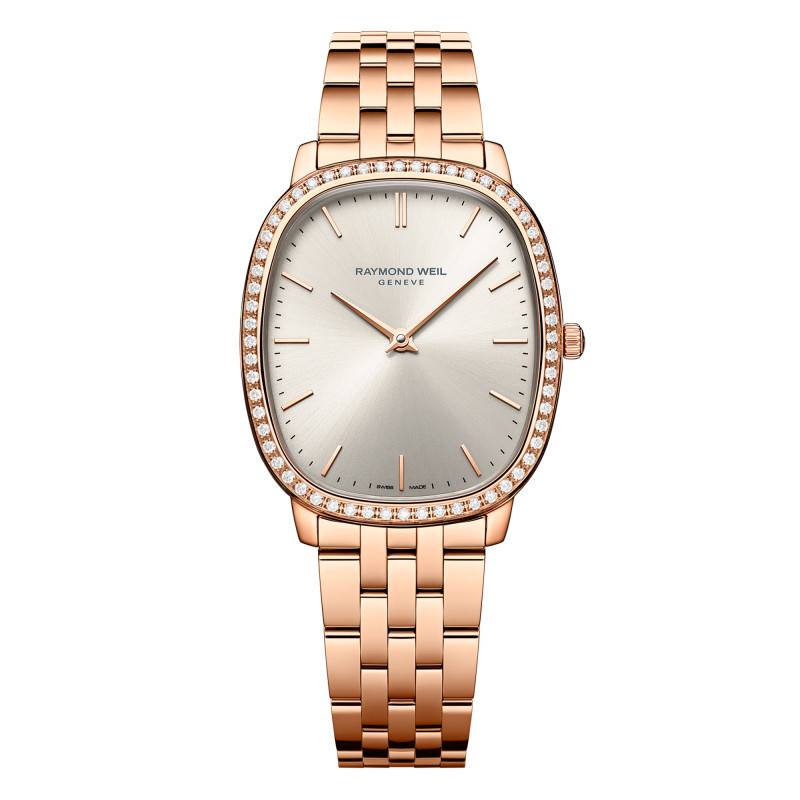 Toccata Heritage Silver Dial Watch 31 x 36 mm 5280-P5S-64001 - Raymond Weil