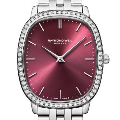 Toccata Heritage Watch Red Dial 31 x 36 mm 5280-STS-45001 - Raymond Weil