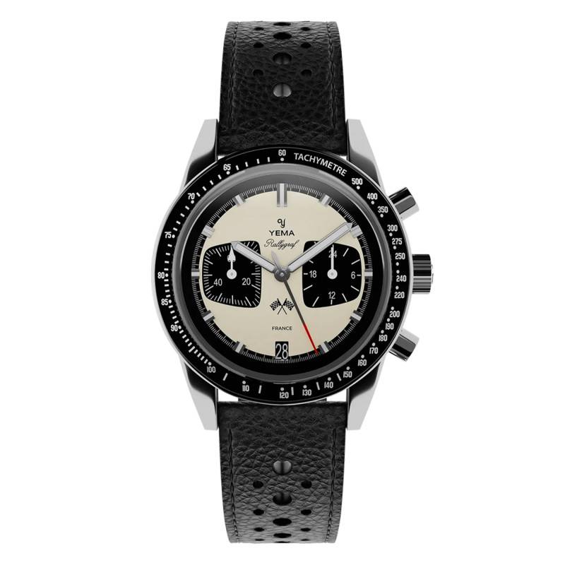 Rallygraf Meca-Quartz Panda YMHF1580-B Watch - Yema