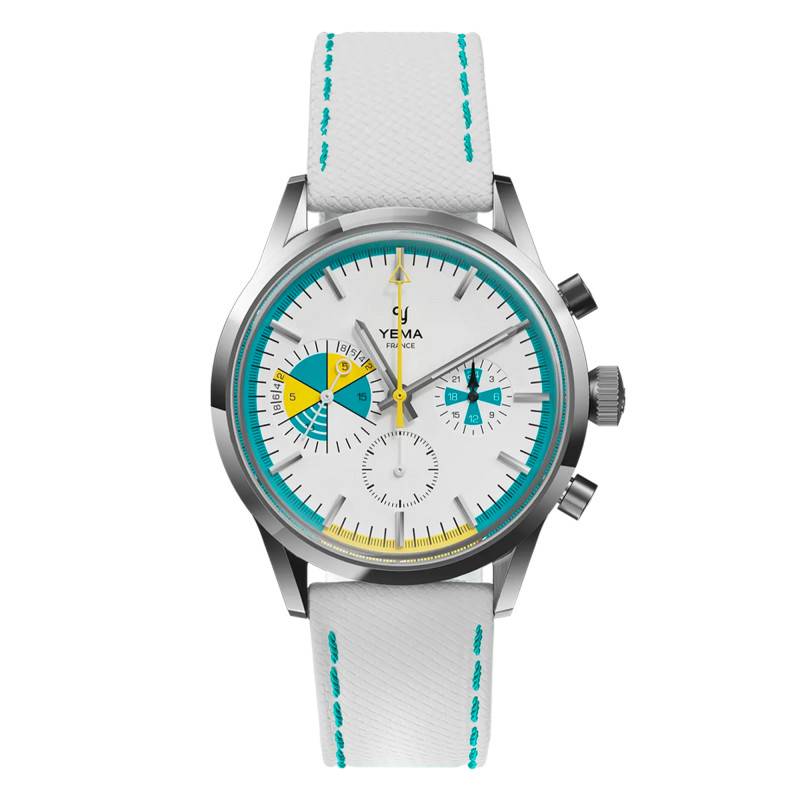 Yema Yachtingraf Croisiere Meca-Quartz Watch YMHF1583-B - Yema