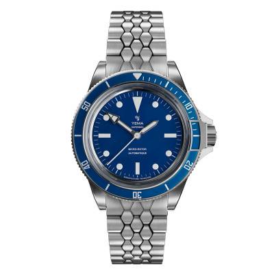 Superman Slim CMM.20 Blue Wall Clock - Yema