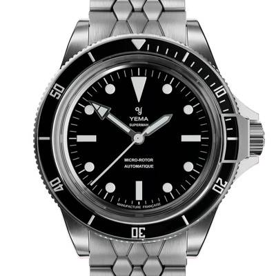 Black Superman Slim CMM.20 Watch - Yema