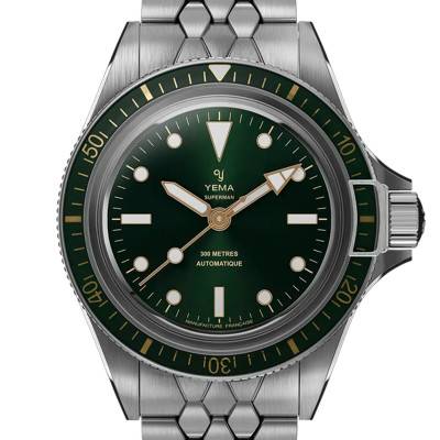Yema Superman Gilt CMM.10 12.14.44 Watch - Yema