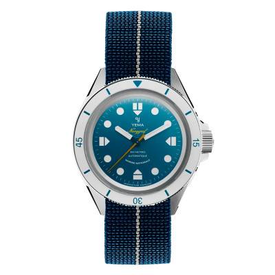 Montre Navygraf Marine Nationale CMM.10 lunette blanche 21.14.75.SN - Yema