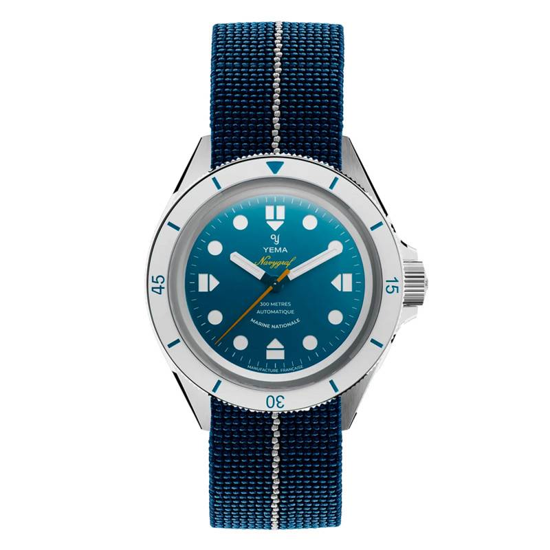 Montre Navygraf Marine Nationale CMM.10 lunette blanche 21.14.75.SN - Yema