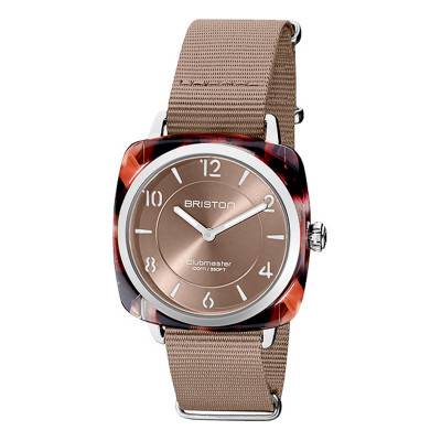 Montre Clubmaster Chic Acétate - Taupe 21536.SA.UBR.30.NT - Briston