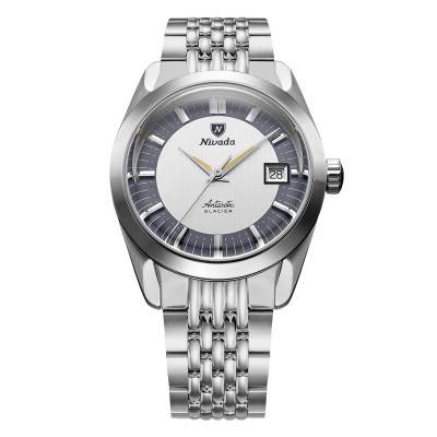 Antarctic Glacier 35mm Manual Watch - Nivada Grenchen