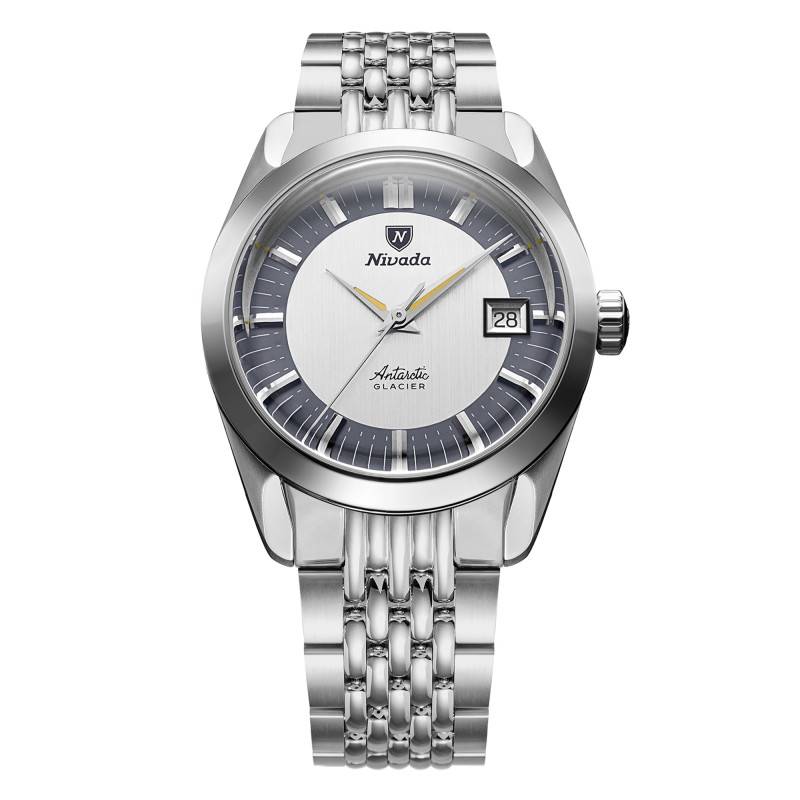 Antarctic Glacier 35mm Manual Watch - Nivada Grenchen