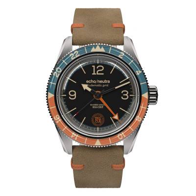 Montre 1956 GMT Black - Echo/Neutra