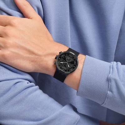 Montre Big Bold Chrono Checkpoint Black SB02B400 - Swatch