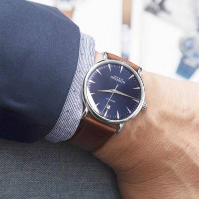 Blue Inspiration Automatic Watch 1647AP15BR - Herbelin
