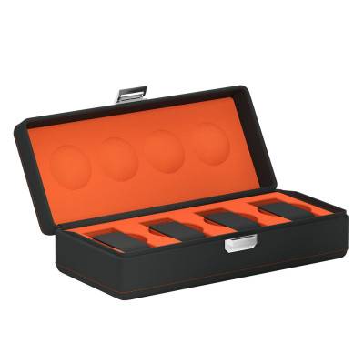 Boîte à montres Valigetta 4 Grey/Orange 05002.GASIL - Scatola del Tempo