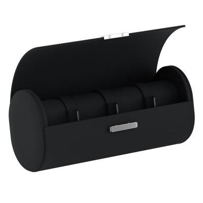 Pochette pour montres Noir 04064.BSIL - Scatola del Tempo