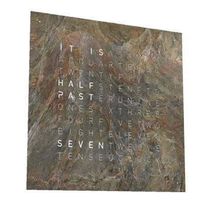 Horloge Earth 45 Creator's Edition Glintscape - 45 cm - Qlocktwo