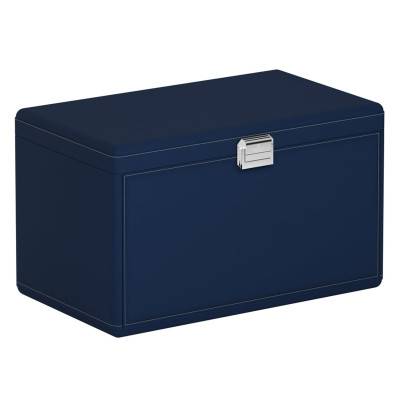 Remontoir de Montre 7RT Bleu/Blanc Cassé 02069.BLWSIL - Scatola del Tempo