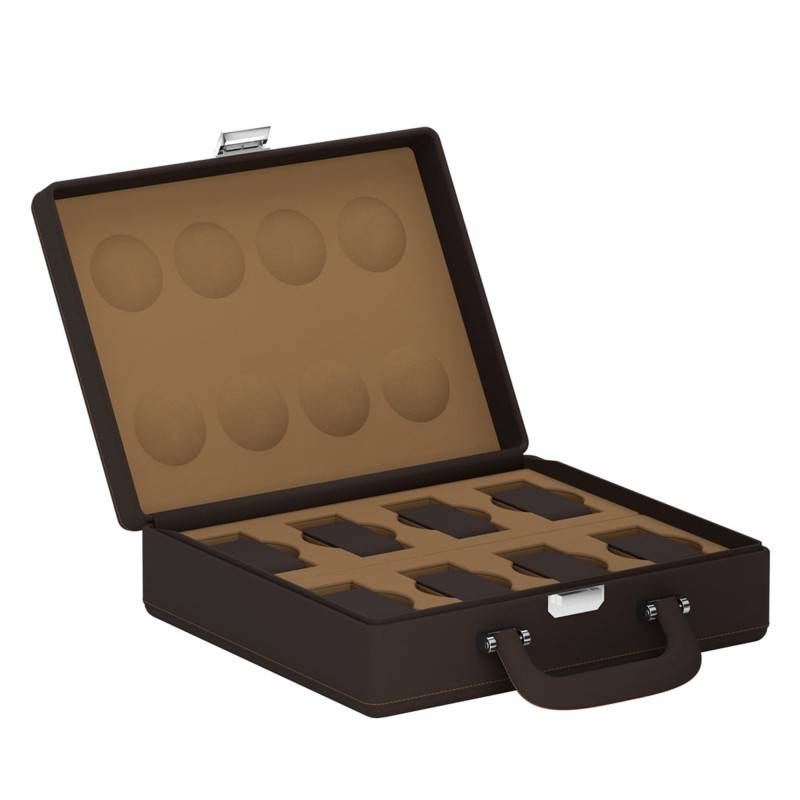 Boîte à montres Valigetta 8 Bicolor 05013.MCSIL - Scatola del Tempo