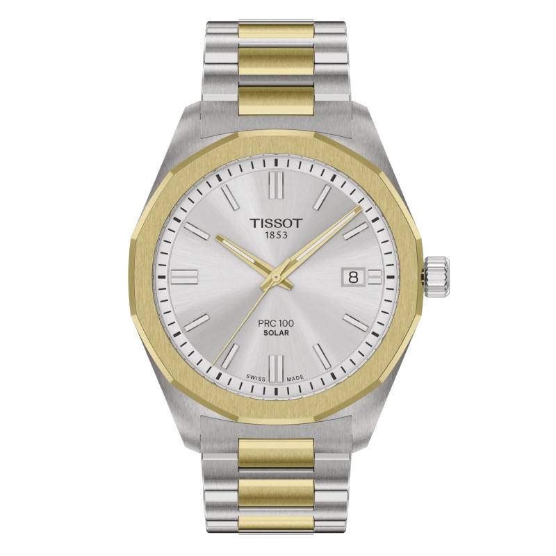 PRC 100 Solar 39mm Watch T1514222203100 - Tissot