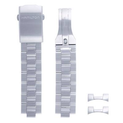 Bracelet de montre titane 20mm pour Khaki Field Titanium H695705104 - Hamilton